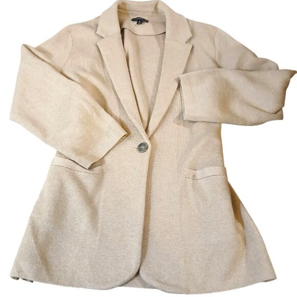 J. CREW Merino Wool Schoolboy Cardigan Camel Cardigan EUC - Picture 3 of 10